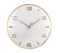 Horloge murale Sienna Glow D40cm - Present Time - Blanc -