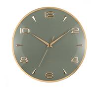 Present Time - Horloge murale Sienna Glow D40cm - Vert - Vert