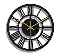 Horloge murale silencieuse de 30 cm pour compléter le style de votre maison tout en gardant l'heure avec précision dans n'importe quel environnement