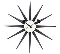 Horloge Murale silencieuse,en métal d'art Moderne,décorative silencieuse pour la Maison,Cuisine,Le Salon,Bureau,etc.,Design rétro Milieu du siècle,48cm/19,2 po(diamètre)