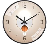 Horloge murale silencieuse non tic-tac Grande ferme moderne Rutic Horloges décoratives pour cuisine, chambre à coucher, douche, jardin, extérieur, bureau, salon, mobilier, J, 30 cm