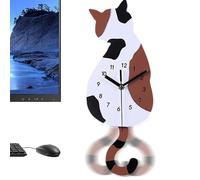 Horloge Murale silencieuse sans tic- à Piles | Horloge silencieuse Moderne pour Salon, Cuisine, dortoir, hôtel, Appartement, Entreprise, Location, décoration d'intérieur, Bureau