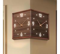 Horloge murale silencieuse sans tic-tac avec chiffres creux, décoration de bureau pour l'école et les intérieurs modernes