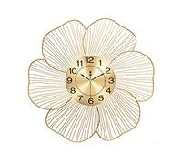 Horloge Murale Simple opérée silencieuse Non cachée décorative Moderne Horloge Murale Ronde pour la Chambre de Chambre Salon Non coché