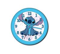 Kids Euroswan – Horloge murale KL87799 – Disney Stitch – Multicolore, bleu