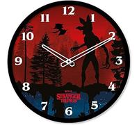Horloge murale Stranger Things 4 - PYRAMID - Scène - Plastique - diamètre 25cm