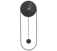 Horloge Murale Suspendue 20 x 62 cm Design Moderne avec Pendule Décoratif Sans C