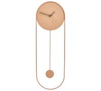 Horloge Murale Suspendue 20 x 62 cm Design Moderne avec Pendule Décoratif Sans C