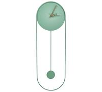 Horloge Murale Suspendue 20 x 62 cm Design Moderne avec Pendule Décoratif Sans C