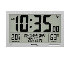 Horloge murale Techno Line WS 8013 radiopiloté(e) 369 mm x 229 mm x 24 mm