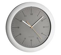 Horloge murale - TFA - 60.3512 - Diamètre 30 cm - Cadre en plastique - Aiguilles silencieuses
