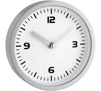 TFA-Dostmann 60.3012 Horloge murale et de table Horloge à quartz Rond Argent