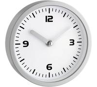 TFA-Dostmann 60.3012 Horloge murale et de table Horloge à quartz Rond Argent
