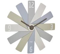 Horloge murale TFA Dostmann 60.3020.30 à quartz 40 mm x 3.7 mm x 40 mm multicolore mécanisme d'horloge silencieux