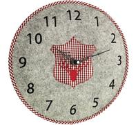 Horloge murale TFA Dostmann 60.3025.10 à quartz 33 mm x 40 mm gris