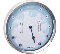 Horloge murale TFA Dostmann 60.3029.06 à quartz 220 mm x 44 mm x 220 mm acier inoxydable