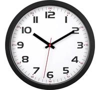 Horloge murale TFA Dostmann 60.3050.01 à quartz 305 mm x 305 mm x 38 mm noir