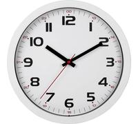 Horloge murale TFA Dostmann 60.3050.02 à quartz 30.5 mm x 30.5 mm x 3.8 mm blanc