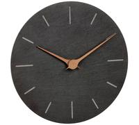 Horloge murale TFA Dostmann 60.3068.10 à quartz 25 cm x 4.3 mm ardoise mécanisme d'horloge silencieux
