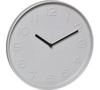 TFA Dostmann Horloge murale 60.3079.15 à quartz 255 x 255 x 35 mm gris