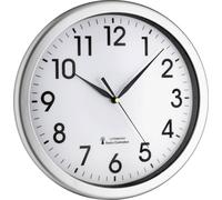 TFA Dostmann Horloge murale 60.3519.02 radiopilotée 30,8 x 4,3 cm argent