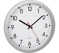 Horloge murale TFA Dostmann 60.3522.02 radiopiloté(e) 30 cm x 4.3 cm argent