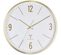 Horloge murale - TFA DOSTMANN - 60.3534.53 - 300 mm - Or - Intérieur