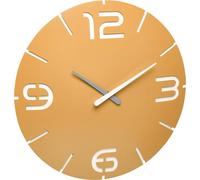 Horloge murale TFA Dostmann 60.3536.07 radiopiloté(e) 350 mm x 35 mm soleil jaune