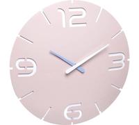 Horloge murale TFA Dostmann 60.3536.16 radiopiloté(e) 35 cm x 3.5 cm rose