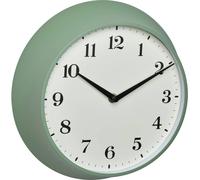 Horloge murale TFA Dostmann 60.3540.04 radiopiloté(e) 270 mm x 82 mm x 270 mm vert