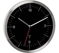 TFA Dostmann Horloge murale 60.3544.01 radiopilotée silencieuse acier inoxydable 245×41×245 mm