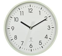 Horloge murale TFA Dostmann 60.3550.04 radiopiloté(e) 24.5 cm x 42 mm menthe