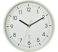 Horloge murale TFA Dostmann 60.3550.04 radiopiloté(e) 24.5 cm x 42 mm menthe