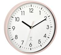 Horloge murale TFA Dostmann 60.3550.16 radiopiloté(e) 24.5 cm x 4.2 cm rose