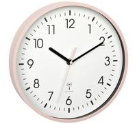 Horloge murale TFA Dostmann 60.3550.16 radiopiloté(e) 24.5 cm x 42 mm rose