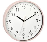 Horloge murale TFA Dostmann 60.3550.16 radiopiloté(e) 24.5 cm x 42 mm rose