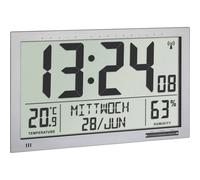 Horloge murale TFA Dostmann 60.4517.54 radiopiloté(e) 368 mm x 230 mm x 29 mm