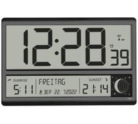 TFA-Dostmann 60.4524.01 réveille-matin Réveil numérique Noir