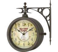 Horloge murale TFA Dostmann 603011 à quartz 205 mm x 290 mm x 295 mm x 90 mm antique, noir
