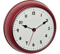 Horloge murale - TFA DOSTMANN - Modèle 60.3541.05 - Rouge - 68 mm x 240 mm x 240 mm - Design contemporain