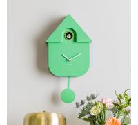 Horloge murale thermoplastique vert 8.5x21.5x41cm Vert