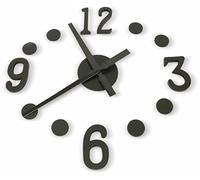 Horloge Murale Variable 13 théile pour Cuisine, Salon, Bureau, Flexible, Taille Noir