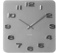 Karlsson Horloge KA5488GY Vintage en verre gris 35 cm