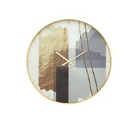 MONTRE À MOTIF EN VERRE