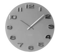 Karlsson Horloge KA5489GY Vintage ronde en verre grise