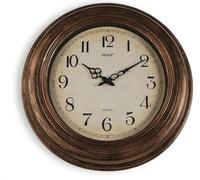 Horloge murale Versa Antique Gold plastique 4,5 x 51 x 51 cm