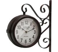 Horloge murale Versa Antiquite métal 9 x 36 x 31 cm