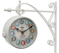 Horloge murale versa métal 8 x 27 x 31,5 cm