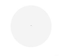 Horloge murale vierge en bois de 5 mm d'épaisseur, base ronde en contreplaqué, pièces de rechange à faire soi-même, convient pour les projets d'horloge personnalisés (25 cm)