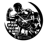Horloge Murale Vintage Handmade Workout Gym Sport Fitness Pas De Douleur Aucun Gain